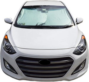 Car Windshield Sunshade with White Material to Block Heat and Sun Hot Sale Car Front <b>Window</b> Sun <b>Shade</b> - Product Image 1