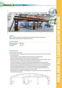 Máquina de recubrimiento de laca de sellado térmico VMCH avanzada, línea de recubrimiento de película de barrera para la industria de conversión de recubrimiento de envasado de alimentos - Product Image 5