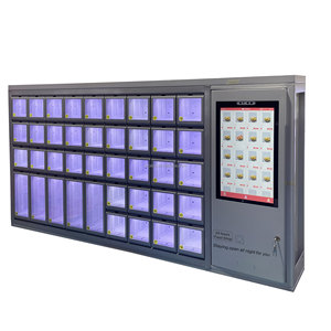 Distributeur automatique de gâteaux de grande taille, distributeur automatique de nourriture pré-emballée, kiosque, mini-marché, distributeur automatique mural, réfrigérateur - Product Image 1