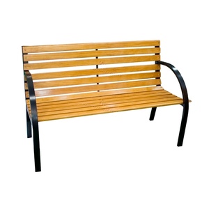 Outdoor in acciaio panca <span class=keywords><strong>da</strong></span> <span class=keywords><strong>giardino</strong></span> con legno stecca - Product Image 1