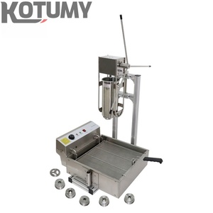 Machine commerciale verticale multifonctionnelle à manivelle pour bâtonnets de pâte frits à l'espagnole Latin Gina - Product Image 3