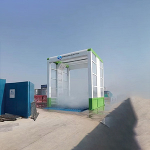 Machine <span class=keywords><strong>de</strong></span> <span class=keywords><strong>lavage</strong></span> <span class=keywords><strong>de</strong></span> camions <span class=keywords><strong>de</strong></span> chantier entièrement automatique et fermée pour les chantiers d'ingénierie - Product Image 4