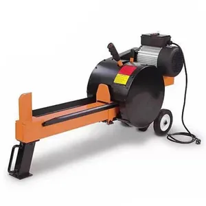 Highly Efficient wood cutting machine with diesel engine electric wood log splitter