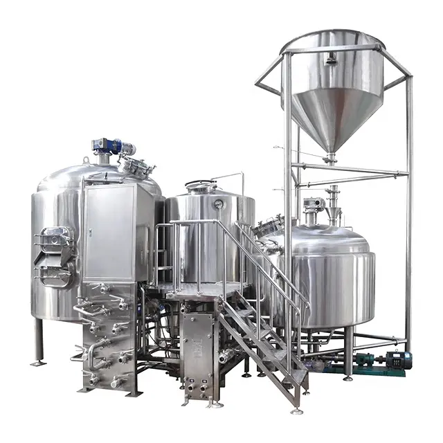 7bbl turnkey microcervejaria equipamentos para venda automatizada cerveja cerveja cerveja sistema com vapor aquecimento brewhouse