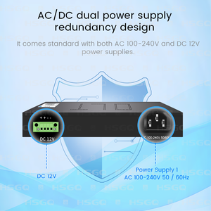 오리지널 HSGQ-T02 광섬유 FTTH XGSPON 10G SFP+ 13인치 네트워크 장비 2포트 XGPON <span class=keywords><strong>OLT</strong></span> - Product Image 3