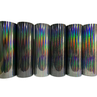 Film textile holographique Rainbow Flex, vinyle PU holographique, vinyle thermocollant pour vêtements, impression gravure A3