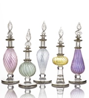 Flacon de parfum en verre égyptien de 15 ml, or liquide, artisanal, écologique, boutique de luxe, vente en gros en Europe