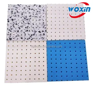 WOXIN Quality Industrial Iron Table Foam Bonded Foam With Hole Using For Iron Table