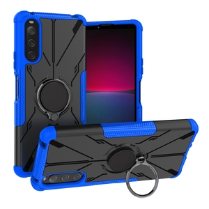 Coque de téléphone pour <span class=keywords><strong>Sony</strong></span> <span class=keywords><strong>Xperia</strong></span> 10 IV, support de bague 2 en 1 coque de téléphone portable pour <span class=keywords><strong>Sony</strong></span> <span class=keywords><strong>Xperia</strong></span> 1 IV - Product Image 3