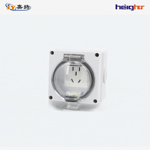 Jiayang เต้ารับติดผนังกันน้ำ10A IP66 250V 5ช่องทนทานต่อการงัดแงะใช้งานกลางแจ้ง - Product Image 4