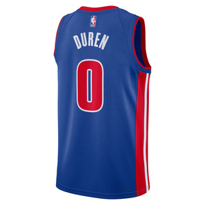 Detroit pour hommes 2025 # Maillots de basket-ball personnalisés Duren Jersey, chemises brodées, uniformes pour jeunes, vêtements de sport avec logos - Product Image 1