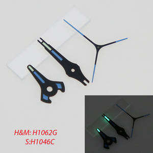 Manecillas de Reloj con Diseño de Avión Súper Luminosas Verdes, Compatibles con Movimientos NH34, NH35, NH36, Repuestos para Relojes de Pulsera - Product Image 2