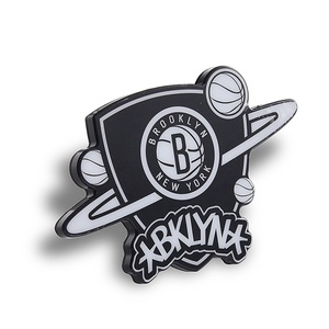 Aimant de réfrigérateur souvenir en acrylique personnalisé noir avec impression sérigraphique pour équipe de football - Product Image 5