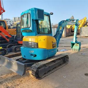 Usado KX135 3ton Mini Excavadora Stock Shanghai Original Japón Core Motor Bomba Motor de alta calidad - Product Image 2