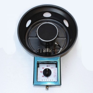 Table ronde à gaz <span class=keywords><strong>Tepanyaki</strong></span> japonaise pour barbecue d'intérieur dans les restaurants, table de grill avec ventilateur pour équipement de barbecue - Product Image 2