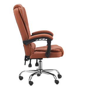Großhandel Khaki Leder Büro Executive <span class=keywords><strong>Chair</strong></span> Mit <span class=keywords><strong>Massage</strong></span> Konferenz Ergonomischer Dreh PC Vibrations stuhl für Computer Schreibtisch - Product Image 4