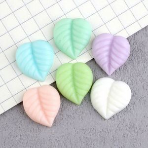 <span class=keywords><strong>Mini</strong></span>-cabochons en résine à dos plat, motifs feuilles colorées, pour <span class=keywords><strong>scrapbooking</strong></span>, bijoux DIY et accessoires décoratifs - Product Image 2