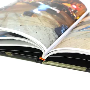CMYK Pantone Выдвижная книжка с картинками, бумага с покрытием, с нитками, для печати книг