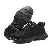 Nouvelles chaussures de sécurité décontractées de haute qualité, chaussures de travail en plein air, protection des orteils en acier, chaussures de sécurité industrielles, légères et confortables pour hommes