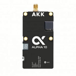 AKK Alpha 10 10W VTX - 5.8GHz 80CH 10W 7W 5W 3W 1W con interruptor de potencia, compatible con video y audio inteligente - Product Image 1