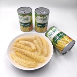 Proveedor Chino al por Mayor <span class=keywords><strong>de</strong></span> Maíz Dulce en Conserva en Jarra <span class=keywords><strong>de</strong></span> 400g con Etiqueta Privada - Product Image 1