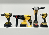 HIERKIN Perceuse sans fil sans balais 18V 24V de haute qualité, ensemble d'outils électriques, kit de tournevis multi-outils avec batteries OEM personnalisables