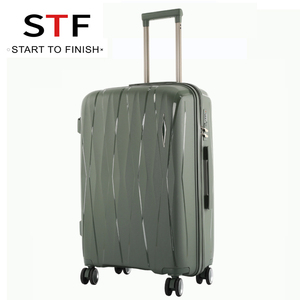 <span class=keywords><strong>Ensemble</strong></span> de bagages Premium PP de 3 <span class=keywords><strong>valises</strong></span> <span class=keywords><strong>rigides</strong></span> durables pour les voyages d'affaires et de loisirs, tailles cabine et bagage à main - Product Image 5