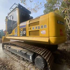 Excavatrice d'occasion Komatsu PC210LC d'origine japonaise, modèle 2023, godet de 1,0 m, poids opérationnel de 21 tonnes, super performances, bon état - Product Image 2