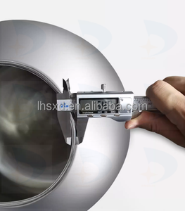 Machine à rouler et à enrober les mini-boules de chocolat aux cacahuètes, machine à faire des gaufrettes enrobées de chocolat, machine à enrober et à arrondir les boules de chocolat truffé - Product Image 4