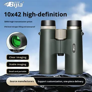Jumelles 10x42 Bak4 haute magnification HD vision nocturne faible luminosité étanches IPX6 remplies d'azote pour concerts, activités de plein air et voyages - Product Image 2