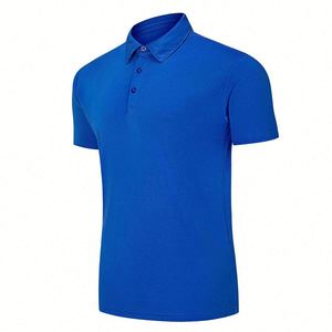 Camiseta de Golf Lisa Personalizada con Diseño OEM/ODM, Uniforme de Trabajo de Poliéster de Secado Rápido, Polo Unisex - Product Image 4