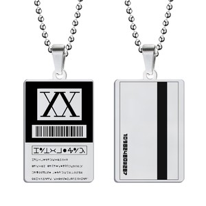 Anime HUNTER x HUNTER Collier Killua Kurapika <span class=keywords><strong>Hisoka</strong></span> Titanium Steel Pendant Halloween Fashion Man Woman <span class=keywords><strong>Cosplay</strong></span> Accessory Gifts - Product Image 1