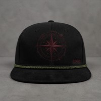 Casquette Trucker 5 Panneaux Vintage Personnalisée avec Broderie, Visière en Mousse et Filet, Style Urbain Chicano Côte Ouest, Vente en Gros