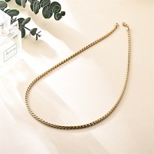 สร้อยคอสแตนเลส 4 แบบ โซ่สีทอง สำหรับใส่ลำลอง - Product Image 3