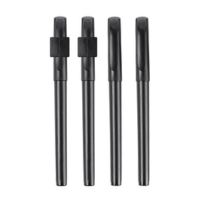 Customizable Logo Gel Pen Matte Black Frosted Qr Code Business Promotional Pen <b>Plastic</b> Shell Silk Screen Printing - Product Image 4