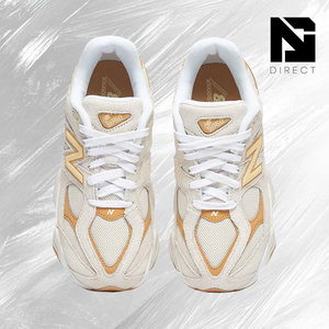 New Balance 9060 Gs Big Kid 'Sea Salt Dolce' Nuevos estilos de zapatillas deportivas para correr y para la escuela para niños - Product Image 3