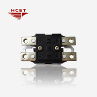 Thermostat bipolaire carré à courant élevé alimenté par batterie électrique HC306/KSD306 -10-300 16A/32A/50A pour voiture et usage domestique
