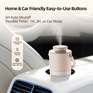 For Custom Logo USB Battery Operated Portable Smart <b>Humidifier</b> Timer Household Outdoor Use Refillable Plastic Fragrance Fragranc - Product Image 4
