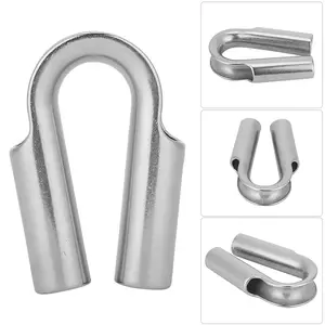 Thimbles Factory 20mm Stainless Steel 304/316 Heavy Duty Wire Rope Thimbles