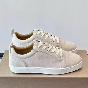 Sneakers di Lusso di Alta Qualità con Suola Rossa, Design Classico, <span class=keywords><strong>Scarpe</strong></span> da Skate con Lacci, <span class=keywords><strong>Scarpe</strong></span> <span class=keywords><strong>Sportive</strong></span> da Corsa per <span class=keywords><strong>Uomo</strong></span> - Product Image 3