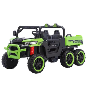 Voiture électrique pour enfants à vendre, 24V, 2 places, 6 roues, pour enfants, télécommande, <span class=keywords><strong>tracteur</strong></span> électrique pour enfants - Product Image 1