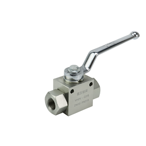 Vanne à boisseau sphérique haute pression en acier au carbone VH2V DN06-DN50 PN315 filetée droite pour conduite de gaz haute température - Product Image 1