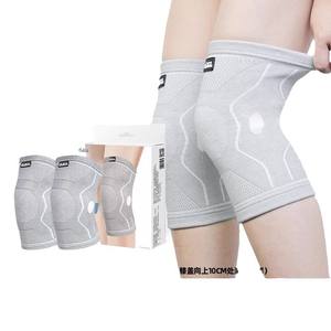 AiHuJia Rodillera Tejida de 25cm y 28cm, Alta Elasticidad, Transpirable, Resistente al Frío, Soporte de Pierna Unisex - Product Image 2