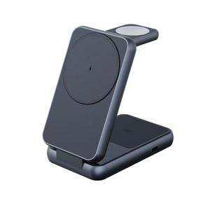 Nueva Estación de Carga Inalámbrica Magnética Plegable 3 en 1, Base de Carga Rápida - Product Image 1