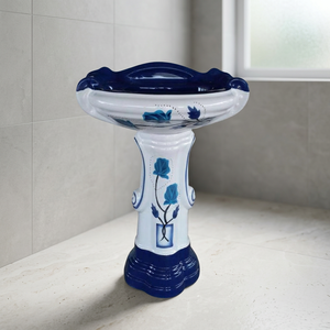 Vistaar Sterling – Meuble-vasque rond en céramique avec garantie de 5 ans, facile à nettoyer, articles sanitaires - Product Image 4