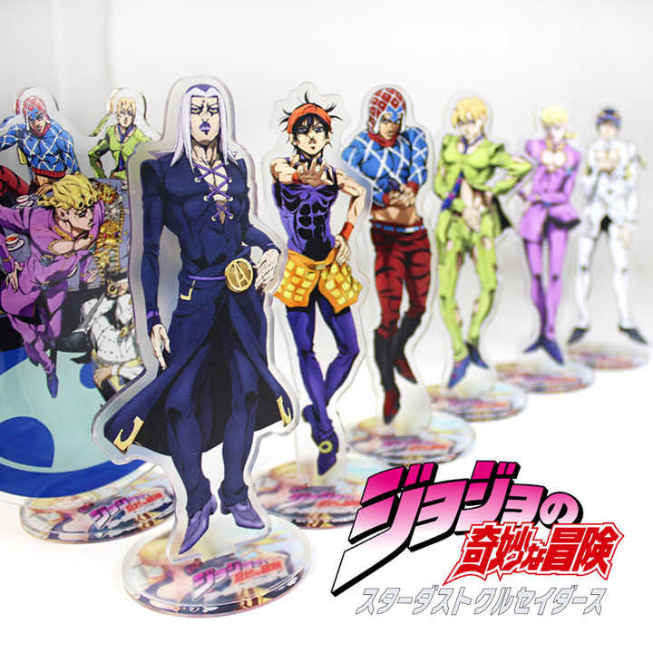 JoJo Bizarre Adventure Jotaro Kujo Anime Figure Acrylic Stand Desk Decor