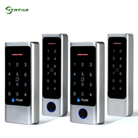 Terminal de contrôle d'accès intelligent WIFI TTLock Tuya, indice d'étanchéité IP66, capacité de 100 cartes d'identité, lecteur de contrôle d'accès