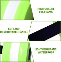 Lot de 2 haltères aquatiques Résistance à l'eau Poids de l'eau Aérobic aquatique Haute densité EVA-Foam Pool Fitness