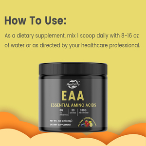 مسحوق الأحماض الأمينية الأساسية EAA بعلامة تجارية خاصة، مكملات غذائية للتمارين قبل وبعد التدريب والتعافي - Product Image 5