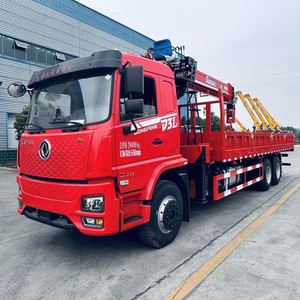 Grue montée sur camion Dongfeng 6X4 Chengli Changwei 12 tonnes à flèche articulée 5 sections - Product Image 2